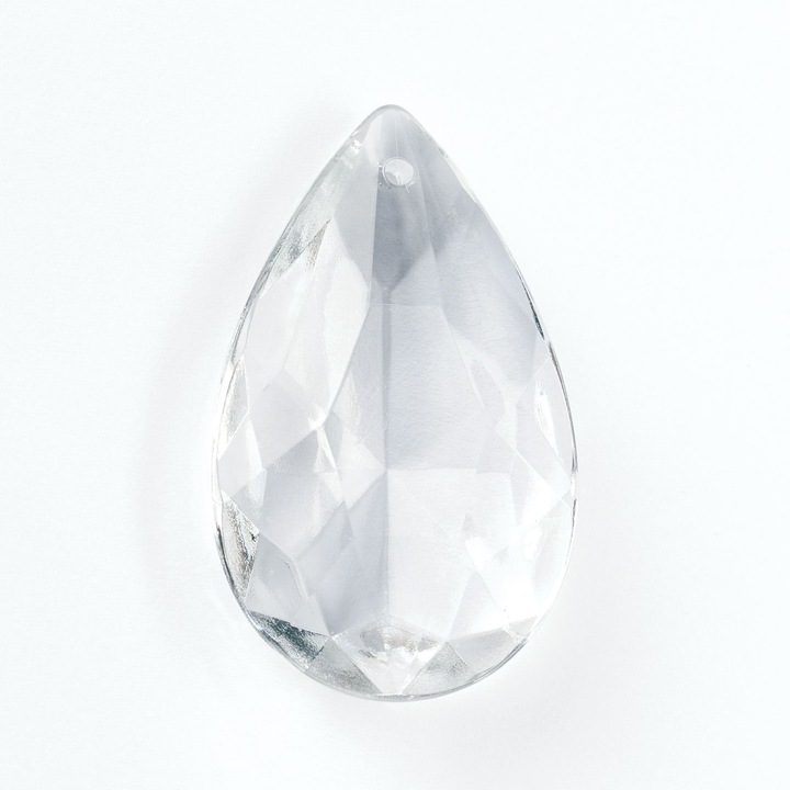 Mandula kristály csillár medál 28286 kristályos üveg, átlátszó 38x24mm ORION