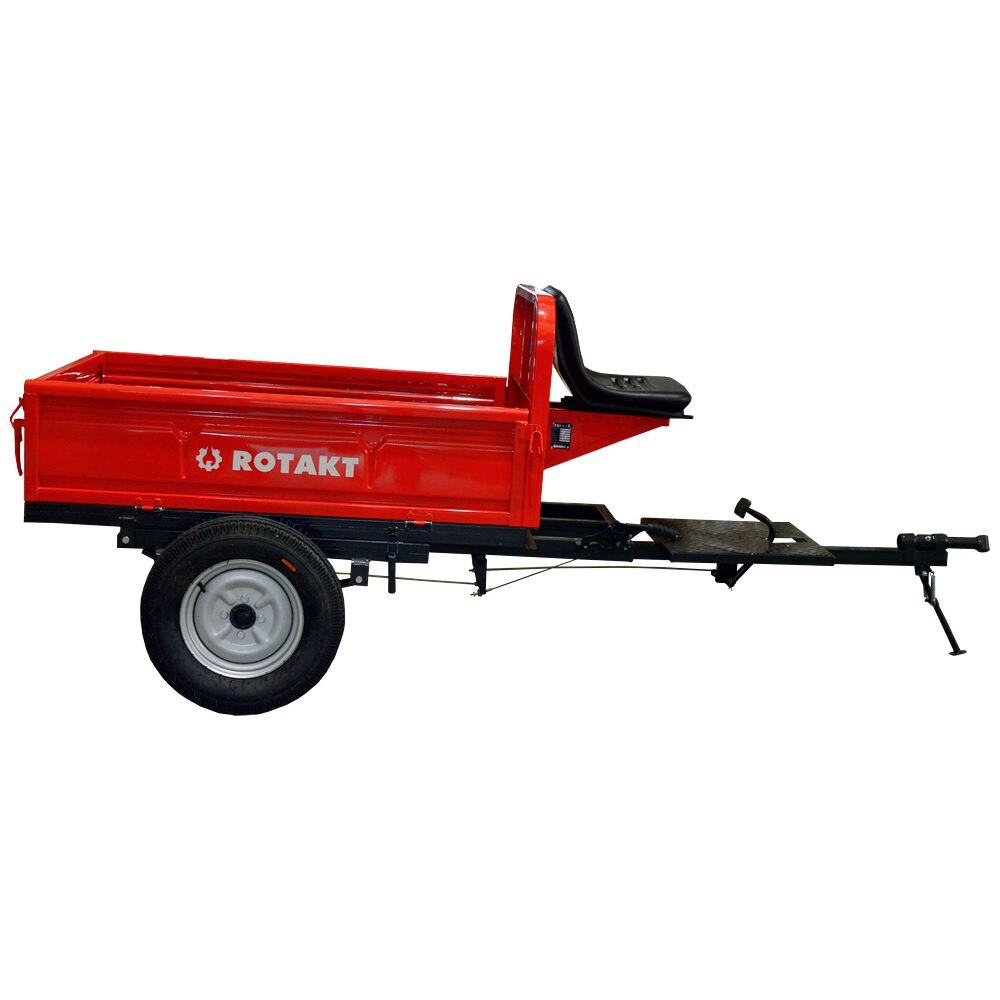Remorca motocultor Rotakt Maximo REM500, basculabila, capacitate ...