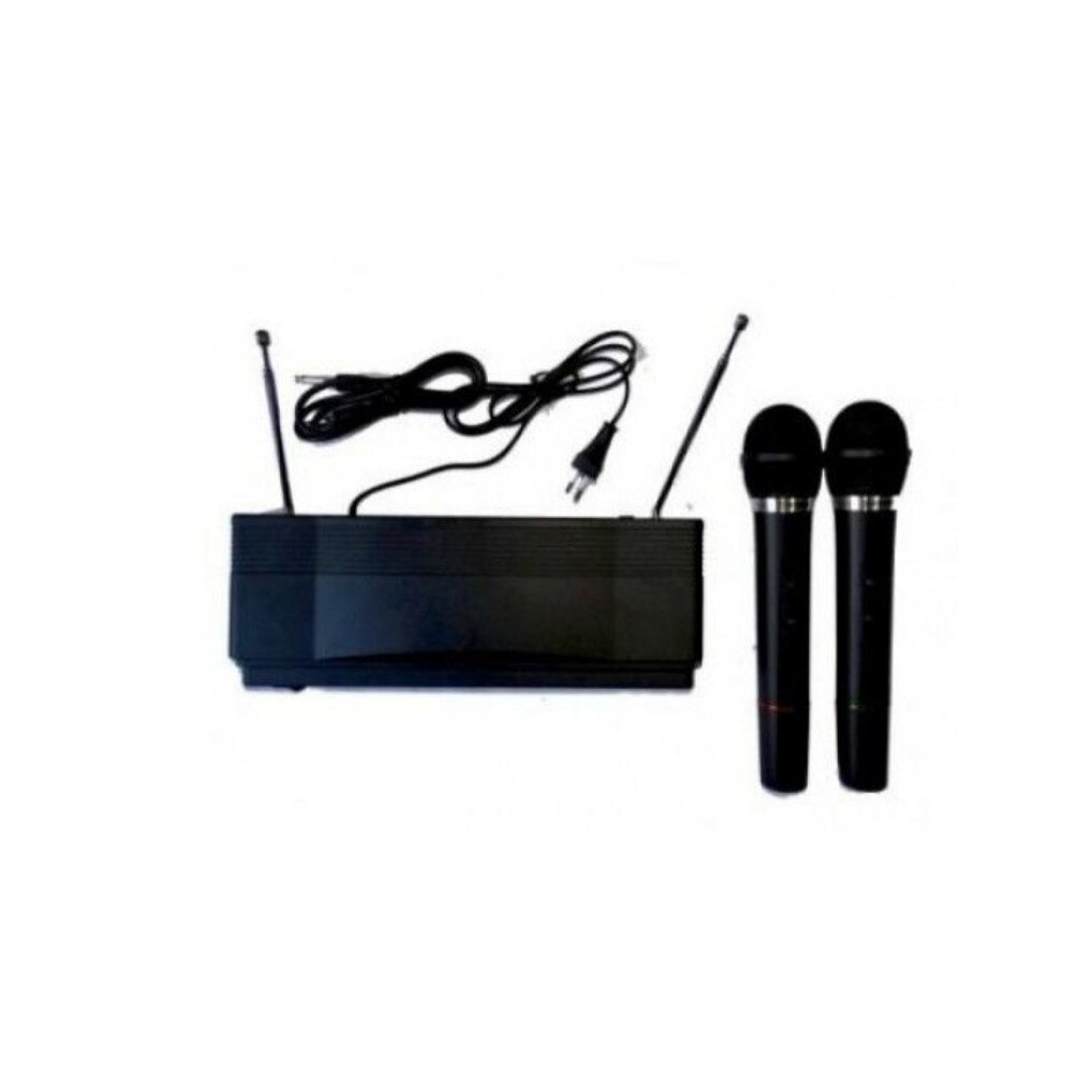 Set 2 microfoane cu receiver HeroStar C-05, 220V