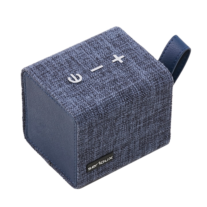 Boxa wireless, Joyroom, JR-ML02, Negru, Bluetooth 5.0, 5W, Baterie 1200 mAh, Rezistenta la apa IPX7, Autonomie 10 h, Iluminare LED