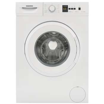 Masina de spalat rufe Slim Daewoo DWD-MV1011, 6 kg, 1000 RPM, Clasa D, Eco Wash, Anti Allergy, Start intarziat, 60 cm, Alb Masina de spalat rufe Slim Daewoo DWD-MV1011, 6 kg, 1000 RPM, Clasa D, Eco Wash, Anti Allergy, Start intarziat, 60 cm, Alb