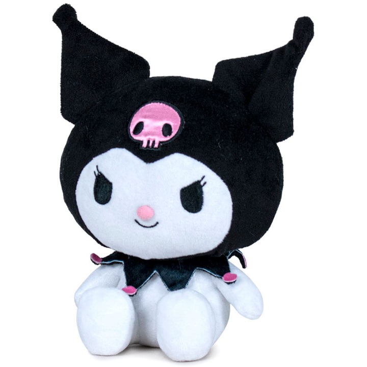 Sanrio plüssjáték, Hello Kitty: Kuromi, 30 cm, többszínű