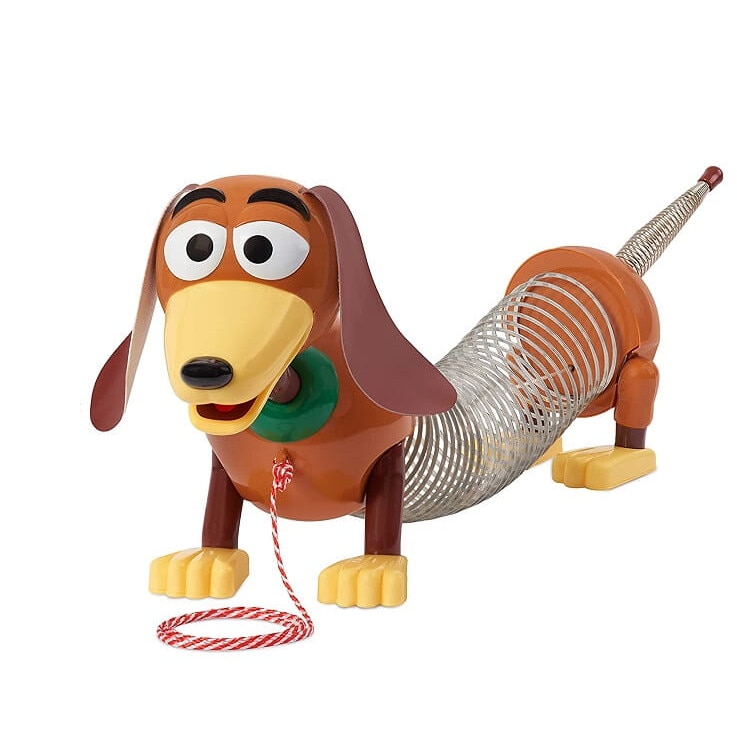 その他 PEACEMINUSONE Toy Story Slinky Dog Figurina Toy Story - Slinky Dog, 26cm, pentru copii de peste 18