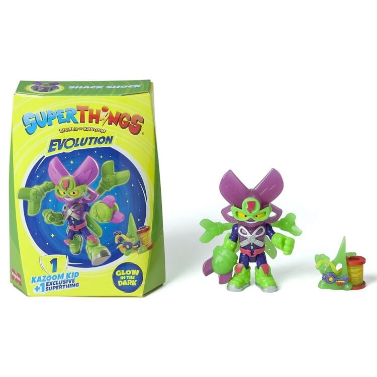 Figurina Super Things, Kazoom Kid: Shack Shock, 7cm, multicolor