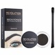 Контур за грим Makeup Revolution, Brow Pomade, Brow Powder, Graphite, 2,5 гр
