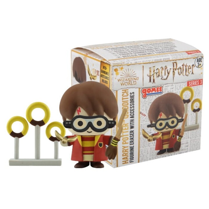 Фигурка Хари Потър: Куидич, 6 см, със сменяеми елементи, 3 години+