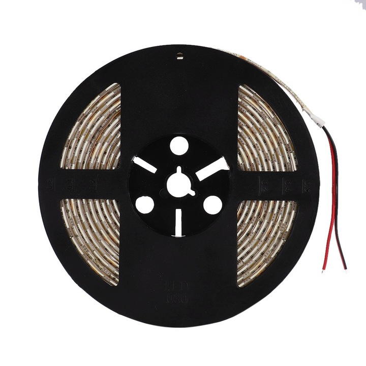 LED лента 5м, TNEAYWHE, водоустойчива, гъвкава, за коледна елха