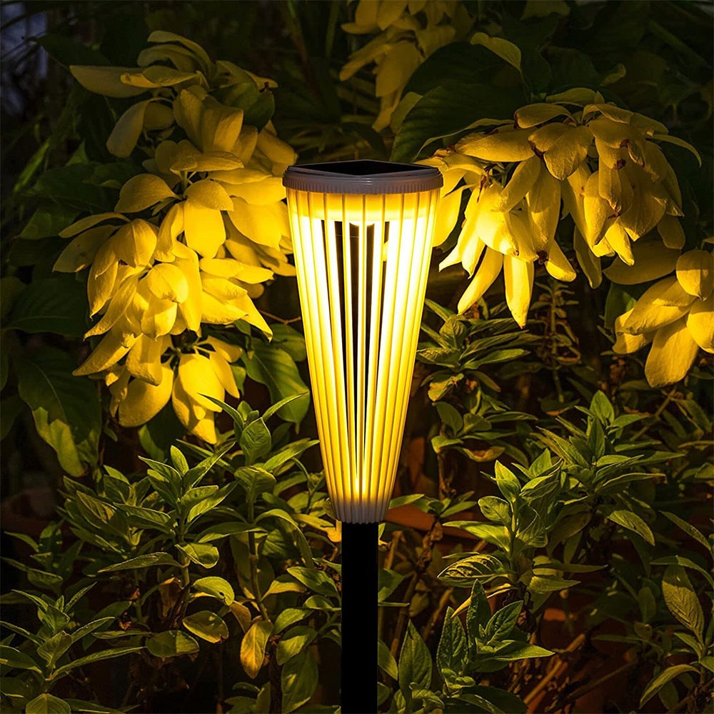 Solare Gradina Lampi solare pentru gradina, design perforat, functionare automata ...