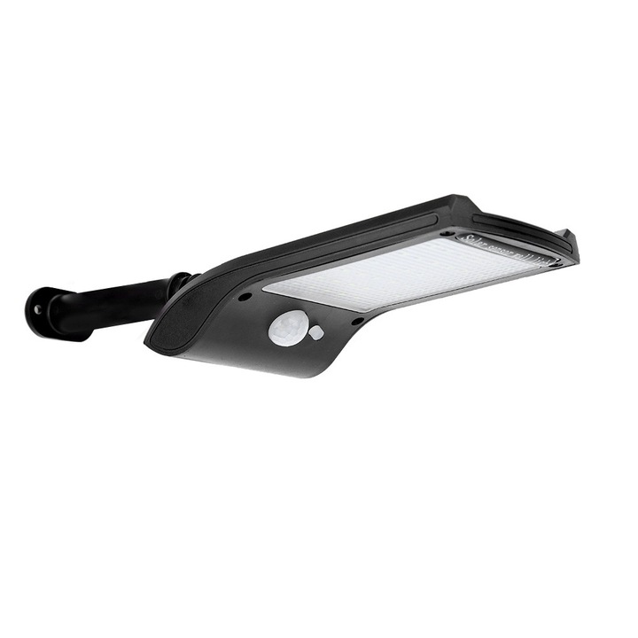 Lampa solara LED perete, senzor dublu, rezistenta la apa, 20x15x10cm
