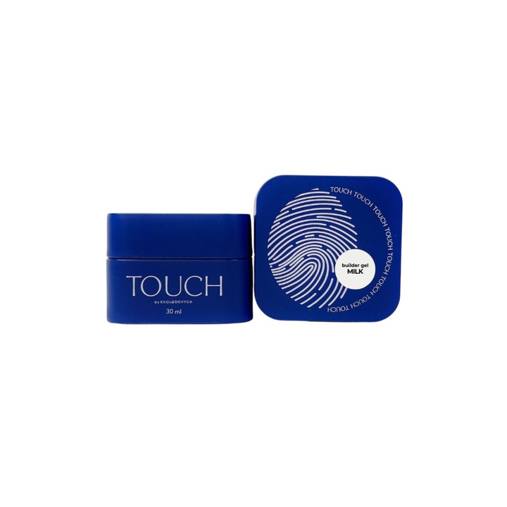 Gel de constructie Touch, Milk, 30 ml, alb