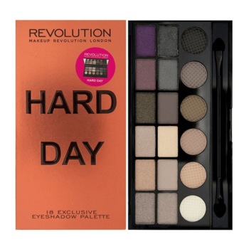 Paleta de farduri Makeup Revolution Salvation Hard Day, 13 g Paleta de farduri Makeup Revolution Salvation Hard Day, 13 g