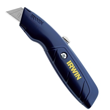 Cutter trapezoidal retractabil marca Irwin cu 5 lame Cutter trapezoidal retractabil marca Irwin cu 5 lame