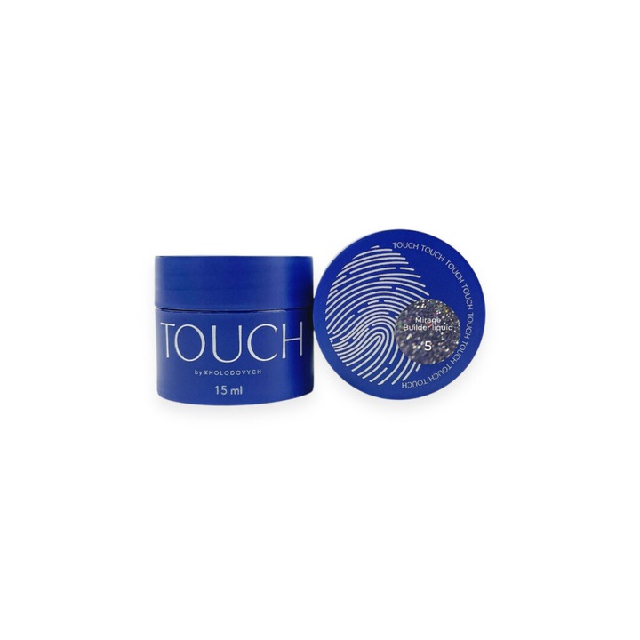 Touch építő zselé, Mirage 05, lila, 15 ml, folyékony állagú