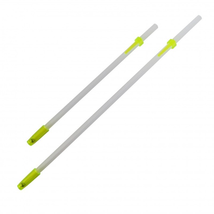 Set 2 paie pentru seniori cu valve, alb si galben, 18x25cm