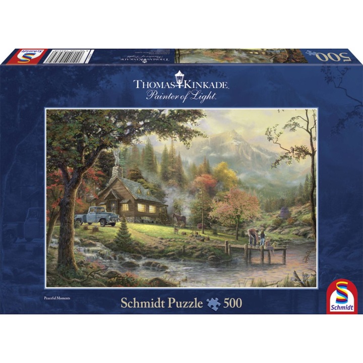 Пъзел Schmidt - Thomas Kinkade: Moments of peace, 500 части