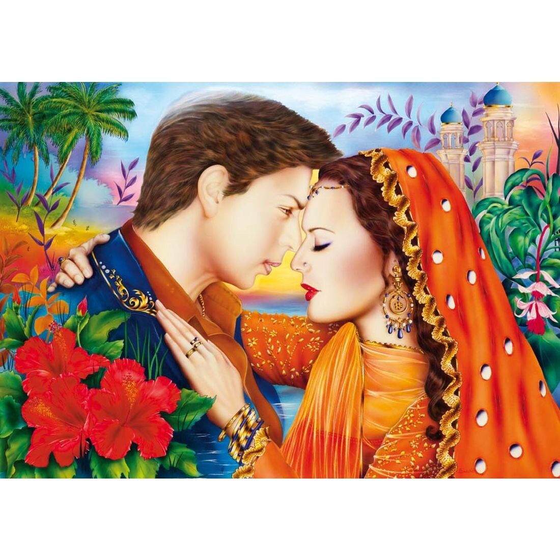 Puzzle Schmidt 1500 piese: Santosh & Salila