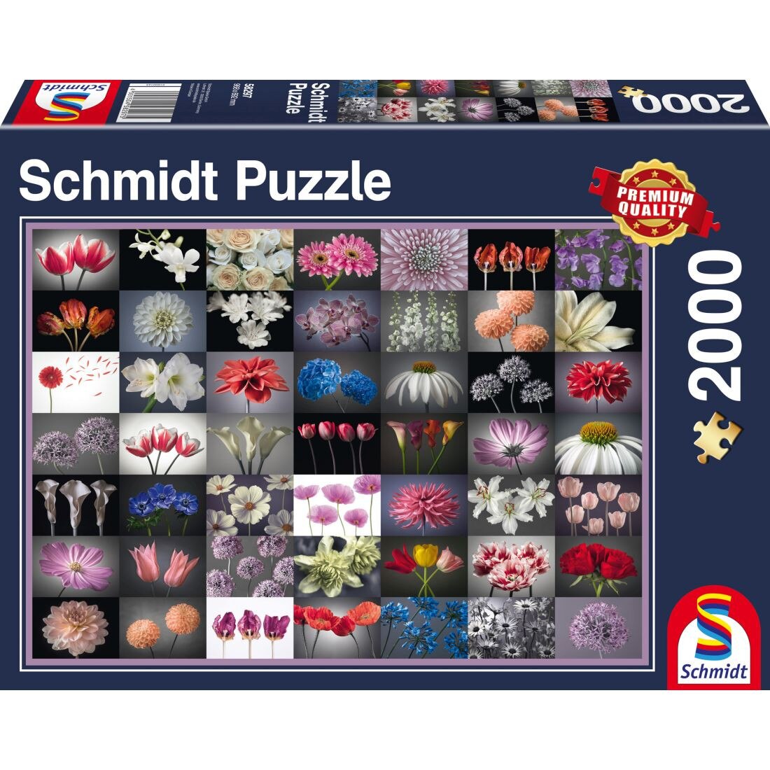 Puzzle Schmidt 2000 piese: Salut Floral