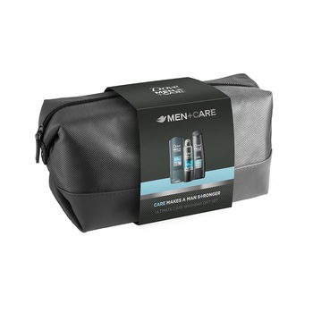 Dove Men+Care Comfort Bag: Gel de dus Clean Comfort, 250 ml + Spray Clean Comfor, 150 ml + Sampon Antidandruff, 250 ml Dove Men+Care Comfort Bag: Gel de dus Clean Comfort, 250 ml + Spray Clean Comfor, 150 ml + Sampon Antidandruff, 250 ml