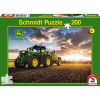 puzzle schmidt pentru copii 200 piese john deere tractor 6150r cu udator imagen 15_0_
0