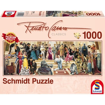 Puzzle Schmidt 1000 piese Renato Casaro: 100 de ani ai filmului Puzzle Schmidt 1000 piese Renato Casaro: 100 de ani ai filmului