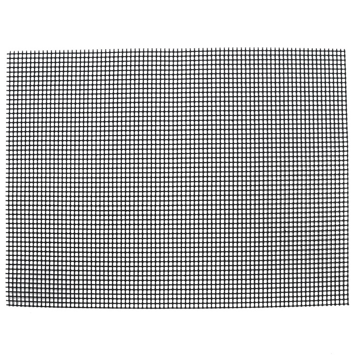 Covoras gratar antiaderent HERUSI, multifunctional, negru, 30x40cm
