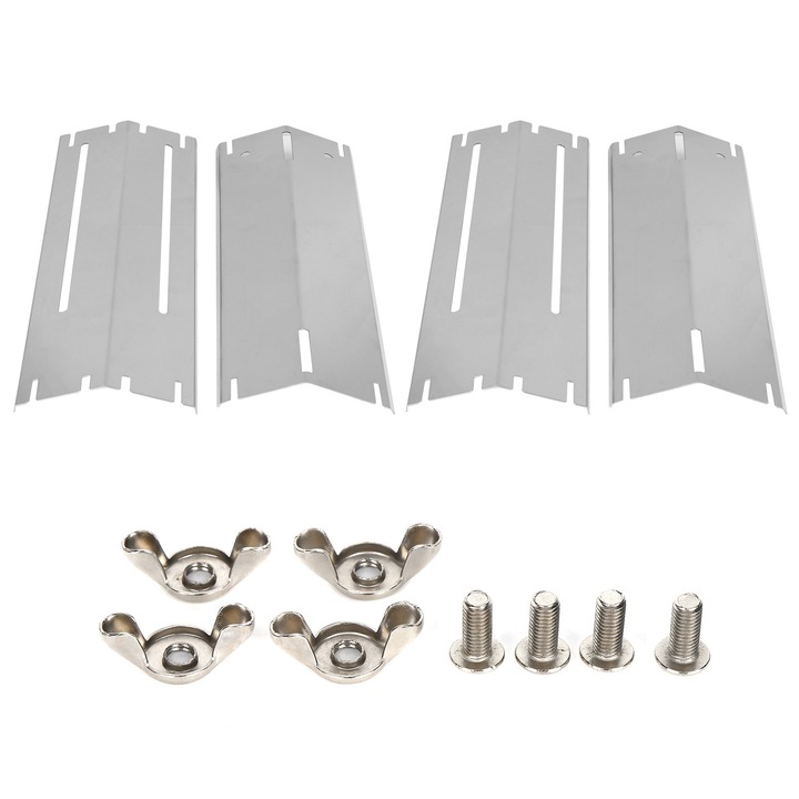 Capac pentru arzatoare, placa de caldura din otel inoxidabil, scut de caldura ajustabil, material rezistent