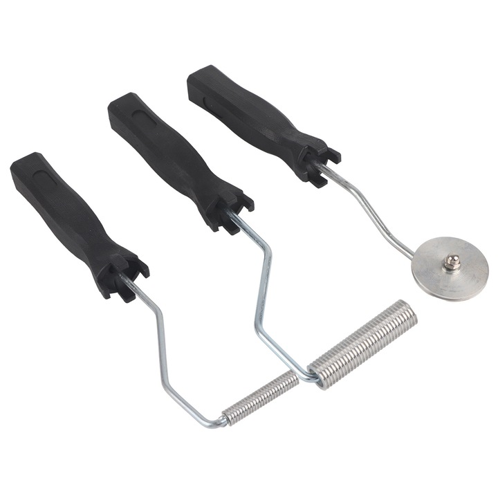 Set 3 role laminare, fibra de sticla, cap din aluminiu, durabilitate si rezistenta, pentru repararea bailor