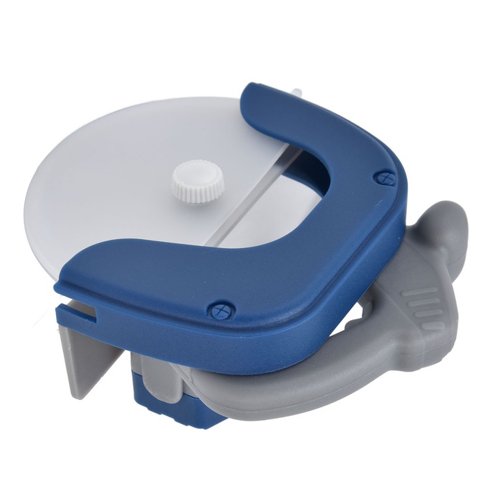 Feliator pizza ergonomic cu protectie lama si roata din otel inoxidabil, confortabil