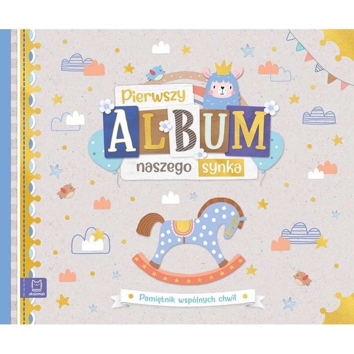 Album foto, Wydawnictwo A, "Pierwszy album naszego synka", 48 pagini, 27x22,7cm