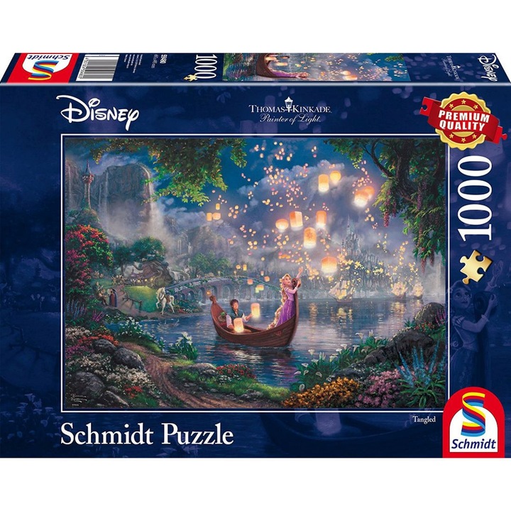 Пъзел Schmidt - Thomas Kinkade: Rapunzel, 1000 части