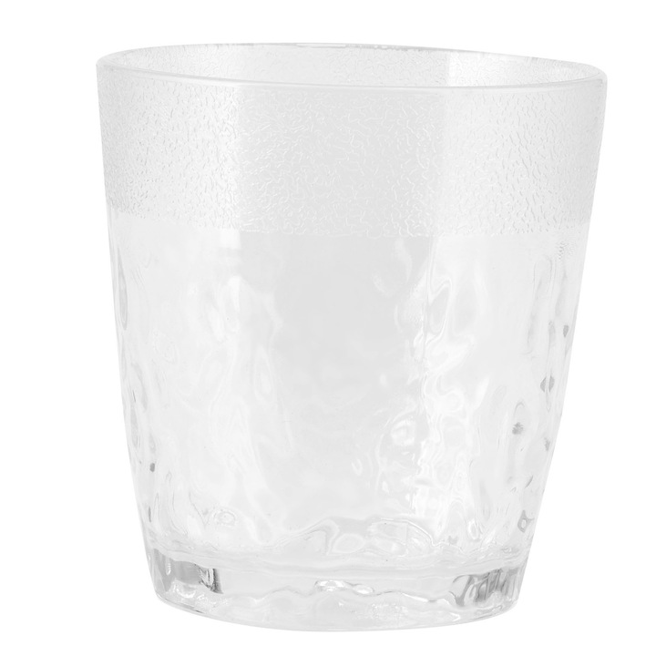 Pohár, akril, átlátszó, 200ml