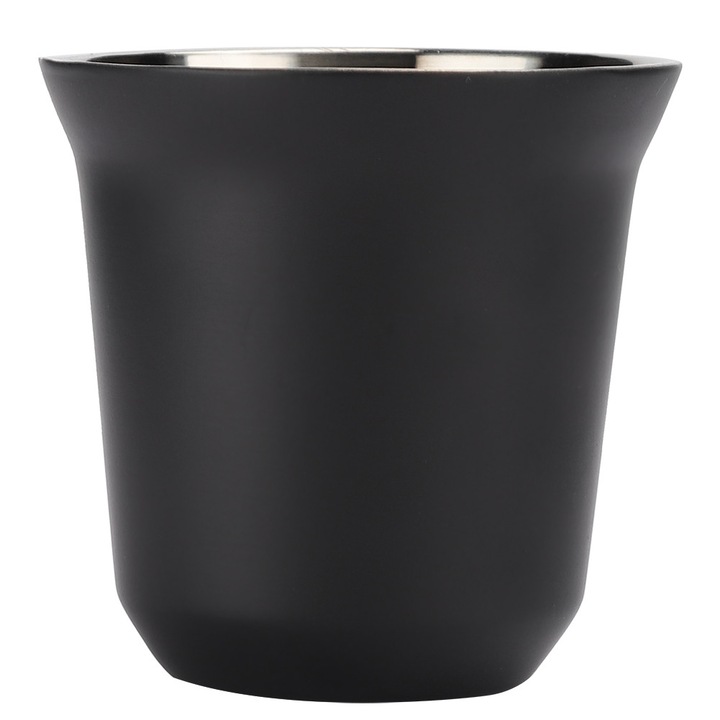 Duplafalú termosz bögre, 304-es rozsdamentes acél, hőálló, 250ml
