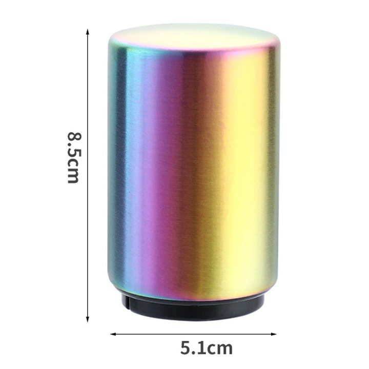 Магнитен отварачка за бутилки Enforose, неръждаема стомана, ергономичен дизайн, лесна употреба, многоцветен