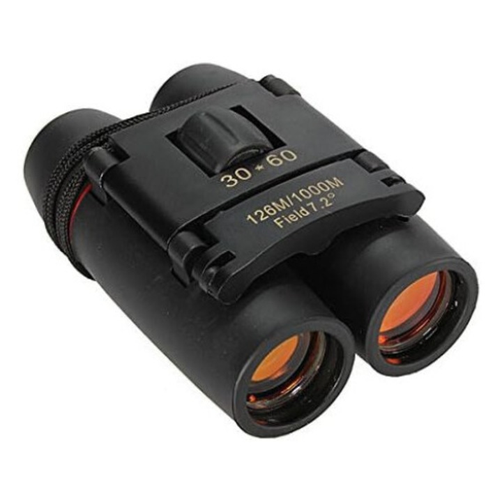 Binoclu Enforose 30x60, compact, usor, imagini clare, design durabil
