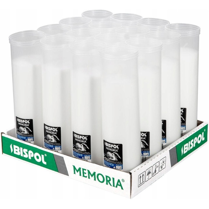 BISPOL P450 105H парафинови вложки за свещи 16 бр.