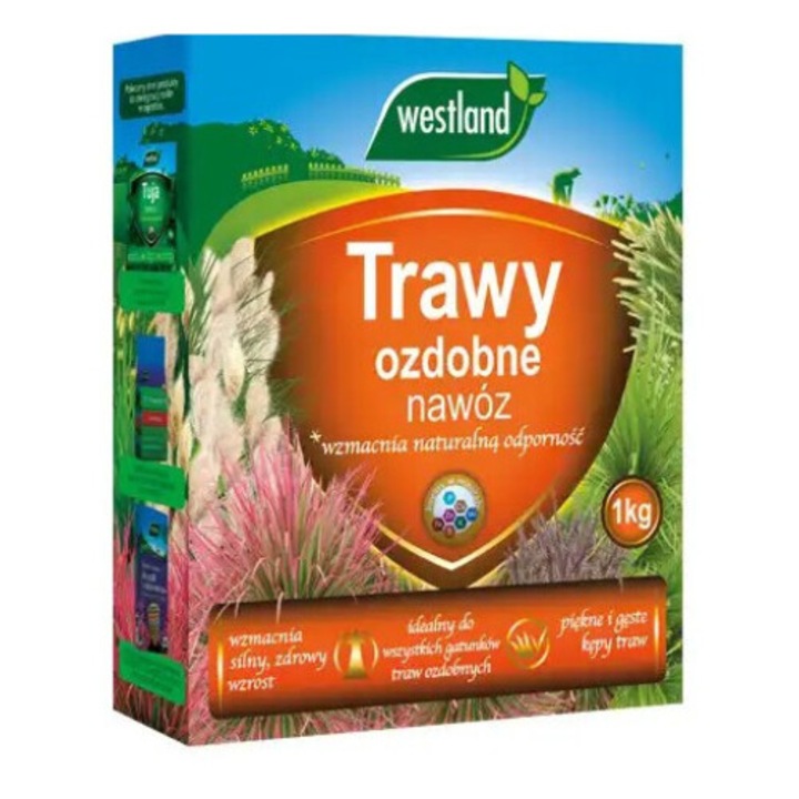 Ingrasamant pentru iarba ornamentala Westland, 1kg, formula complexa, continut ridicat de azot, granulat