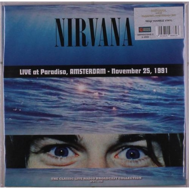 Nirvana - Live At Paradiso, Amsterdam 1991 -Grey Marble- (LP)