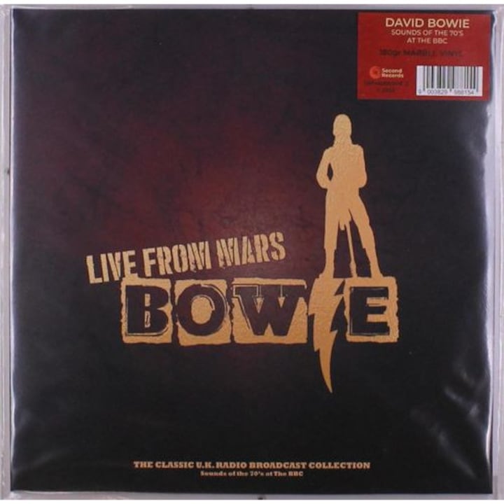 David Bowie – Élőben a Marsról – A 70-es évek hangjai a BBC-nél – (LP)