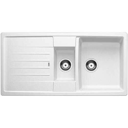 Chiuveta silgranit Blanco Lexa 6 S, Alb