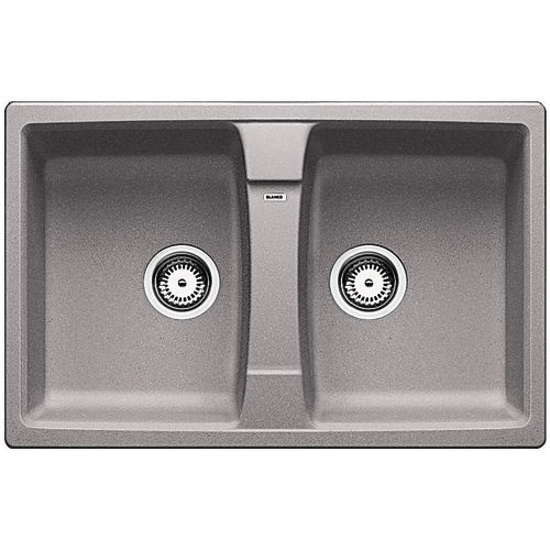 Chiuveta silgranit Blanco Lexa 8, Alumetalic