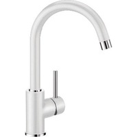 Baterie bucatarie Blanco MIDA, cartus ceramic, Alb