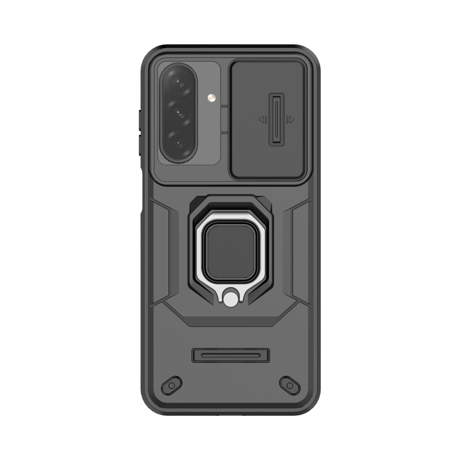 Husa de telefon mobil Armura rezistenta la socuri compatibila cu Samsung Galaxy A26 5G cu protectie a camerei, Negru