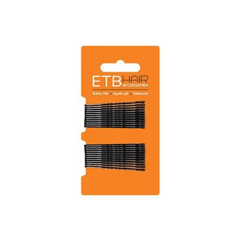 Agrafe de par Set negre 7cm 24buc. Etb Hair Agrafe de par Set negre 7cm 24buc. Etb Hair