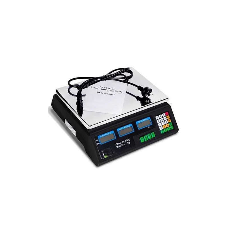 Cantar electronic cu acumulator, uz casnic, afisaj lcd, max 40 kg