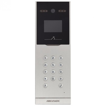 Post videointerfon color cu cititor ID Hikvision DS-KD8002-VM, Display 3.5 Post videointerfon color cu cititor ID Hikvision DS-KD8002-VM, Display 3.5