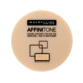 Pudra compacta Maybelline New York Affinitone 24 Golden Beige, 9 g Pudra compacta Maybelline New York Affinitone 24 Golden Beige, 9 g
