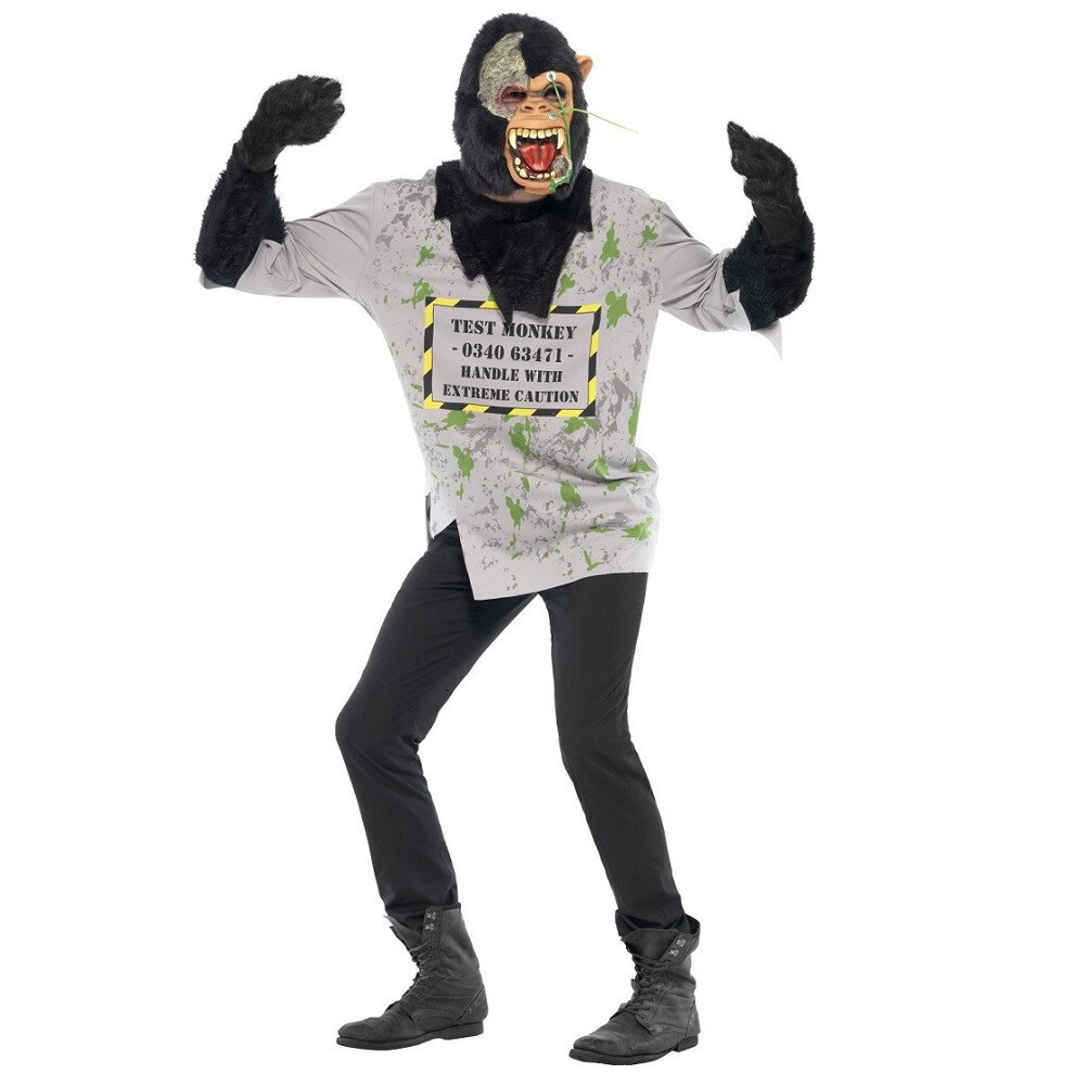 Costum maimuta mutant tricou cu masca M