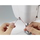 Masina de brodat computerizata Brother Innov-is M240ED, aria brodare 10x10 cm, 125 modele broderie, 45 modele Disney, 7 fonturi, ecran LCD, USB, iluminare LED, 400imp/min, Alb