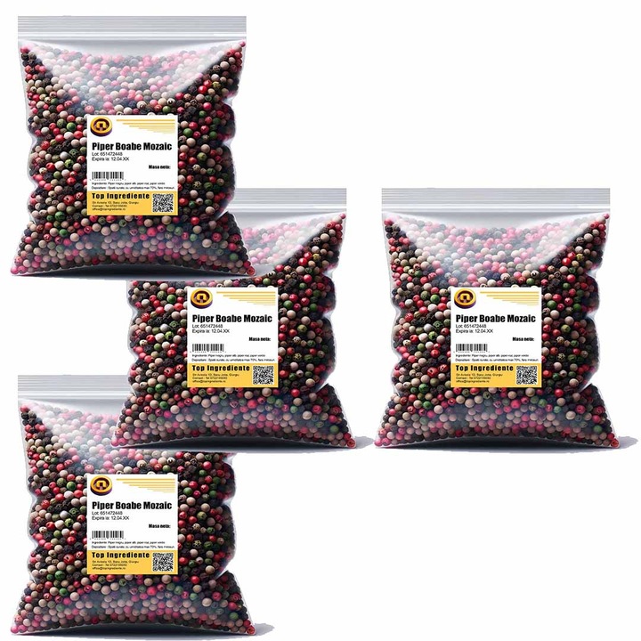 Pachet Piper Mozaic 4x100g