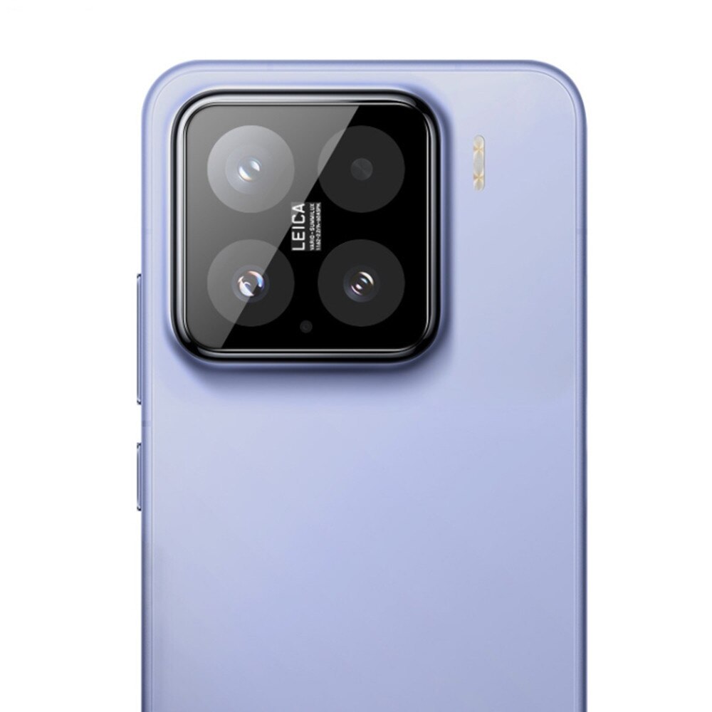 Folie Camera pentru Xiaomi 15 - Techsuit Full Camera Glass - Black